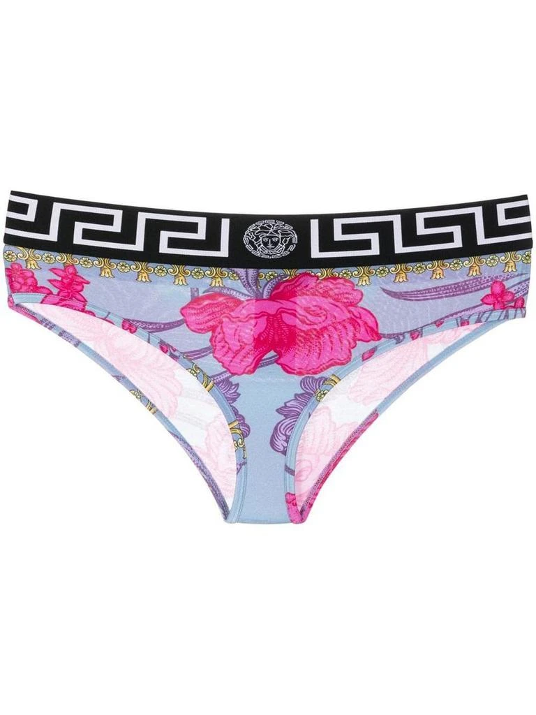 商品Versace|VERSACE Floral-print briefs,价格¥810,第1张图片