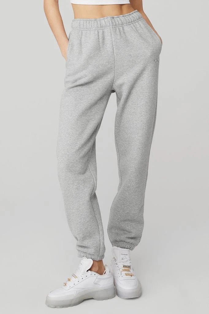 商品Alo|Accolade Sweatpant - Athletic Heather Grey,价格¥959,第1张图片