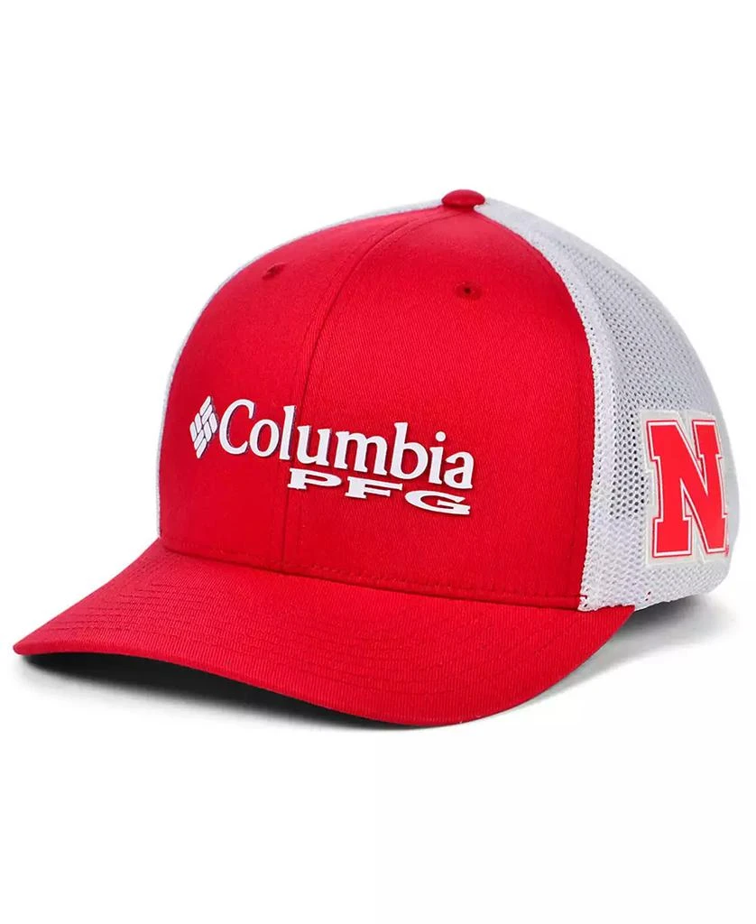 商品Columbia|Nebraska Cornhuskers PFG Stretch Cap,价格¥253,第1张图片