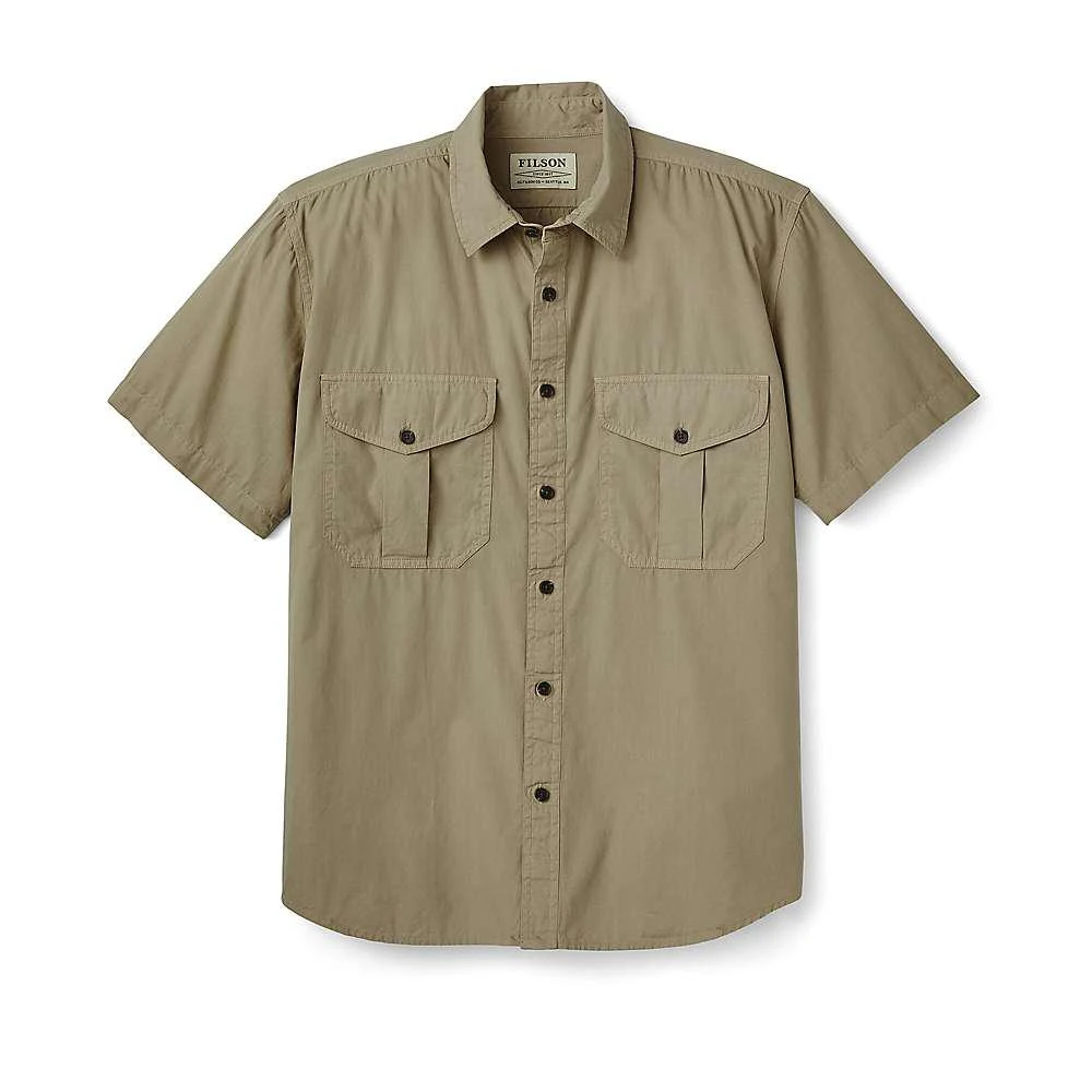 商品Filson|Filson Men's Washed SS Feather Cloth Shirt,价格¥431,第2张图片详细描述