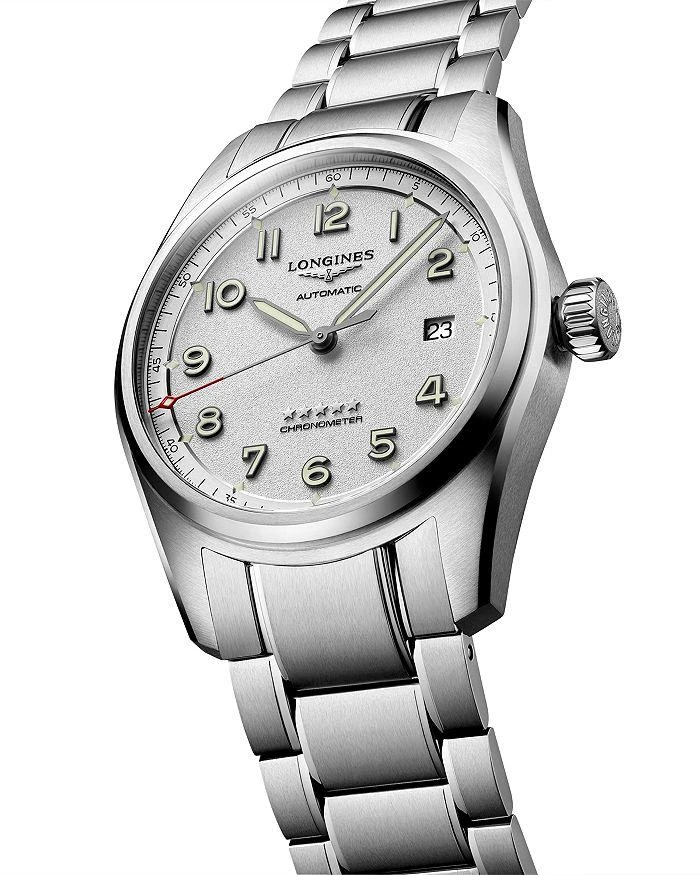 商品Longines|Spirit Stainless Steel Bracelet Watch, 40mm,价格¥16887,第3张图片详细描述