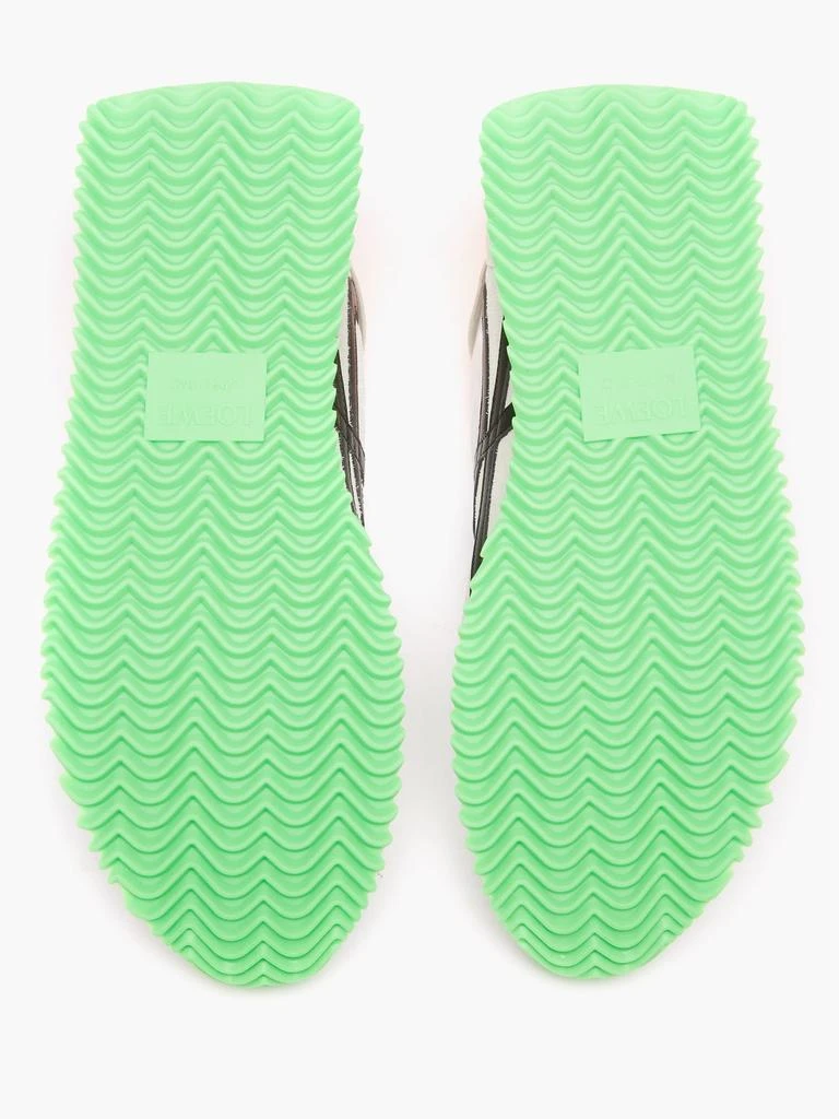 商品Loewe|Flow Runner nylon and suede trainers,价格¥6061,第4张图片详细描述
