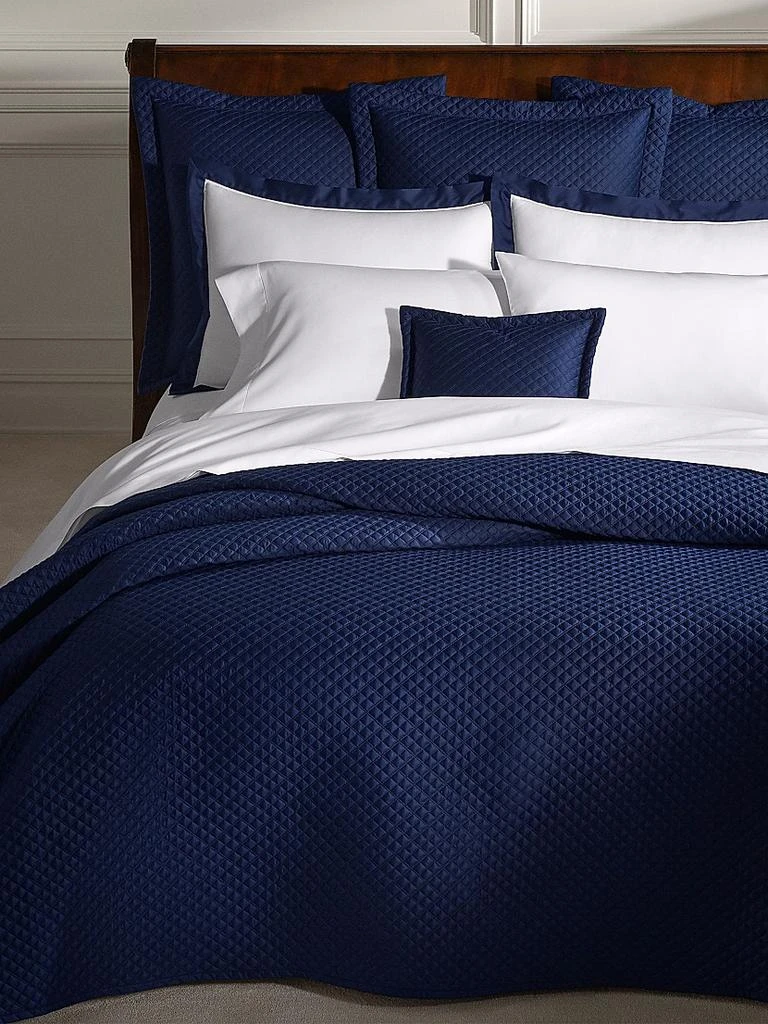 商品Ralph Lauren|Organic Cotton Sateen Handkerchief 500-Thread Count Euro Sham,价格¥1364,第4张图片详细描述