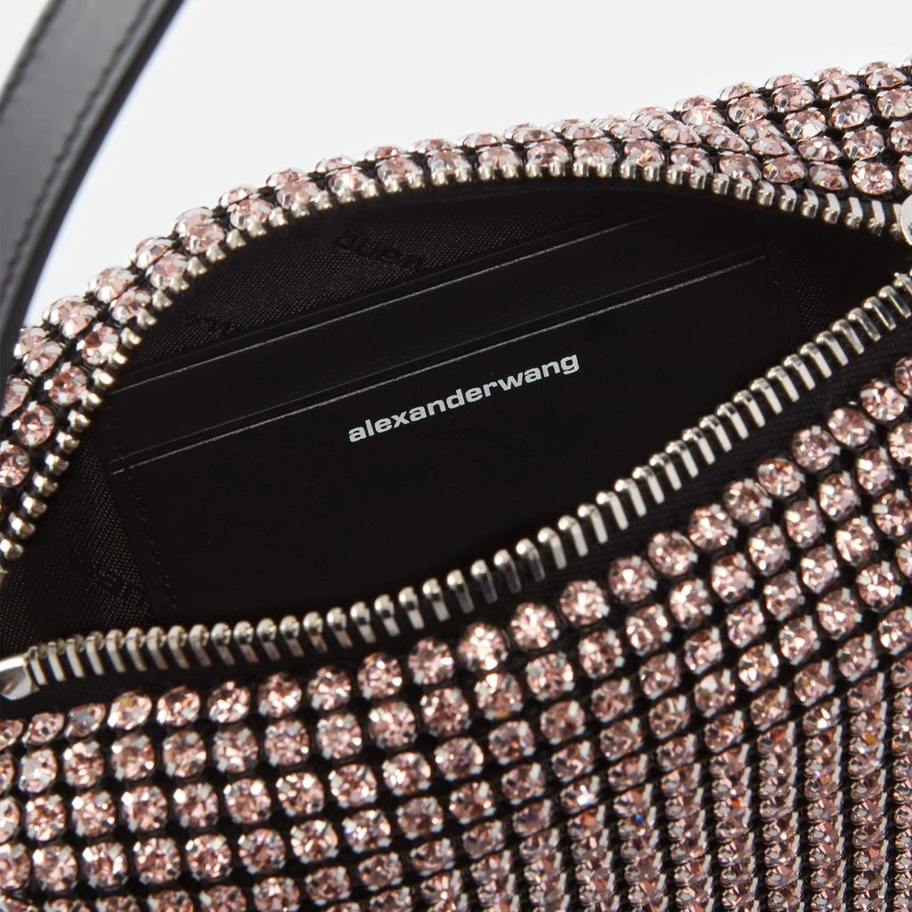 商品Alexander Wang|Alexander Wang Crystal-Embellished Mesh Shoulder Bag,价格¥6379,第5张图片详细描述