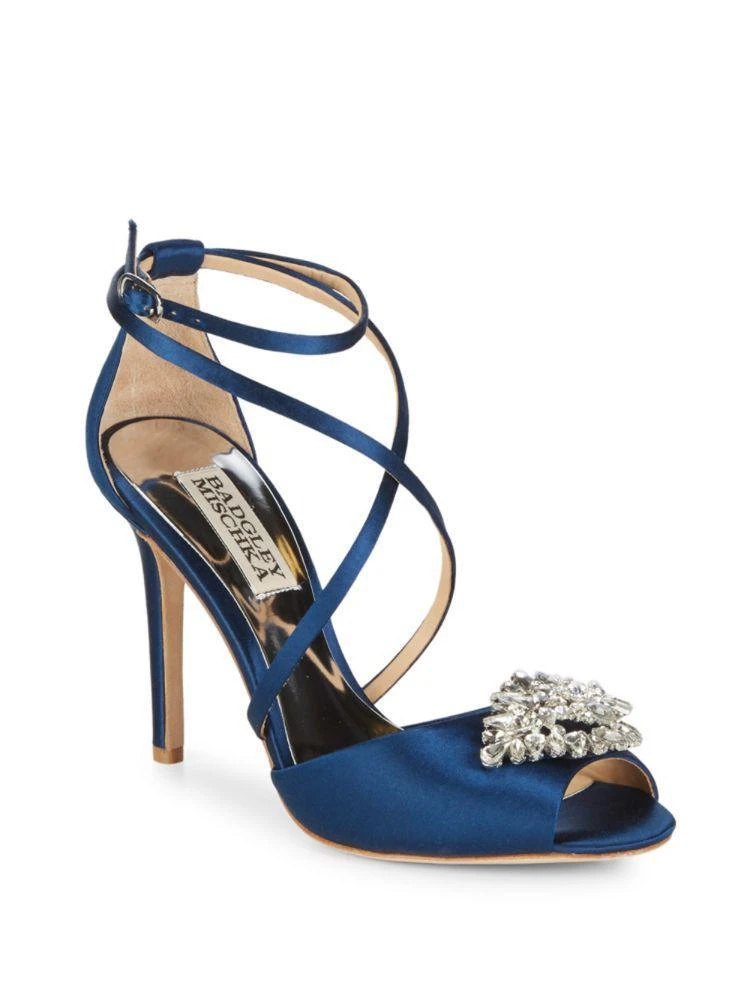Tatum Satin Stiletto Heel Sandals 商品