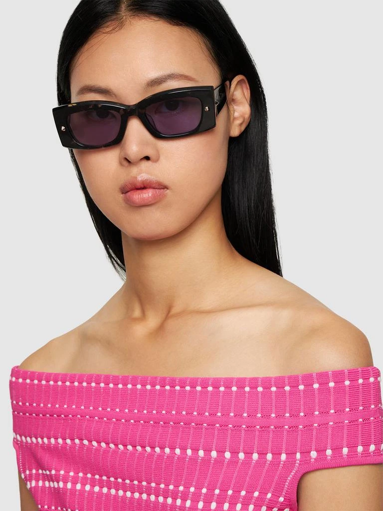 商品Alexander McQueen|Am0426s Acetate Sunglasses,价格¥3577,第1张图片