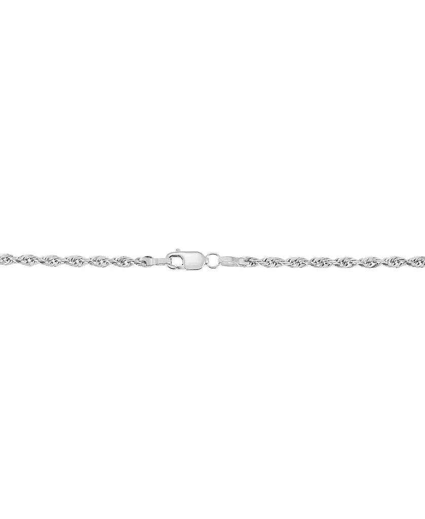 商品Macy's|Rope Chain 20" Collar Necklace in 14k White Gold,价格¥22068,第4张图片详细描述