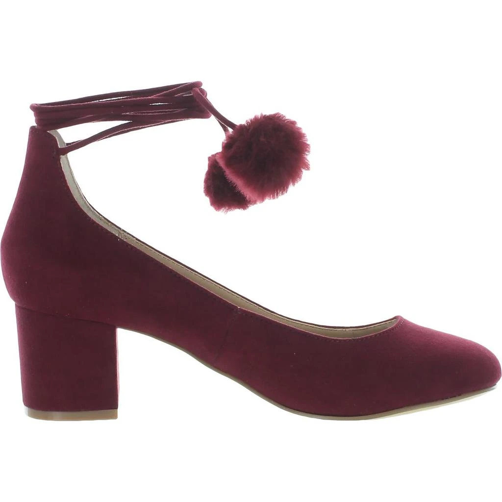 商品Charles David|Charles by Charles David Womens Libby Faux Fur Block Heel Pumps,价格¥46,第3张图片详细描述