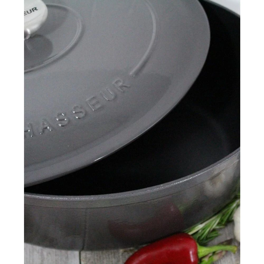 商品Chasseur|French Enameled Cast Iron 6 Qt. Oval Dutch Oven,价格¥2706,第3张图片详细描述