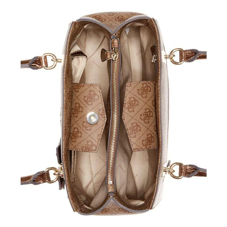 商品GUESS|Sibyl Signature Large Girlfriend Satchel,价格¥569,第3张图片详细描述