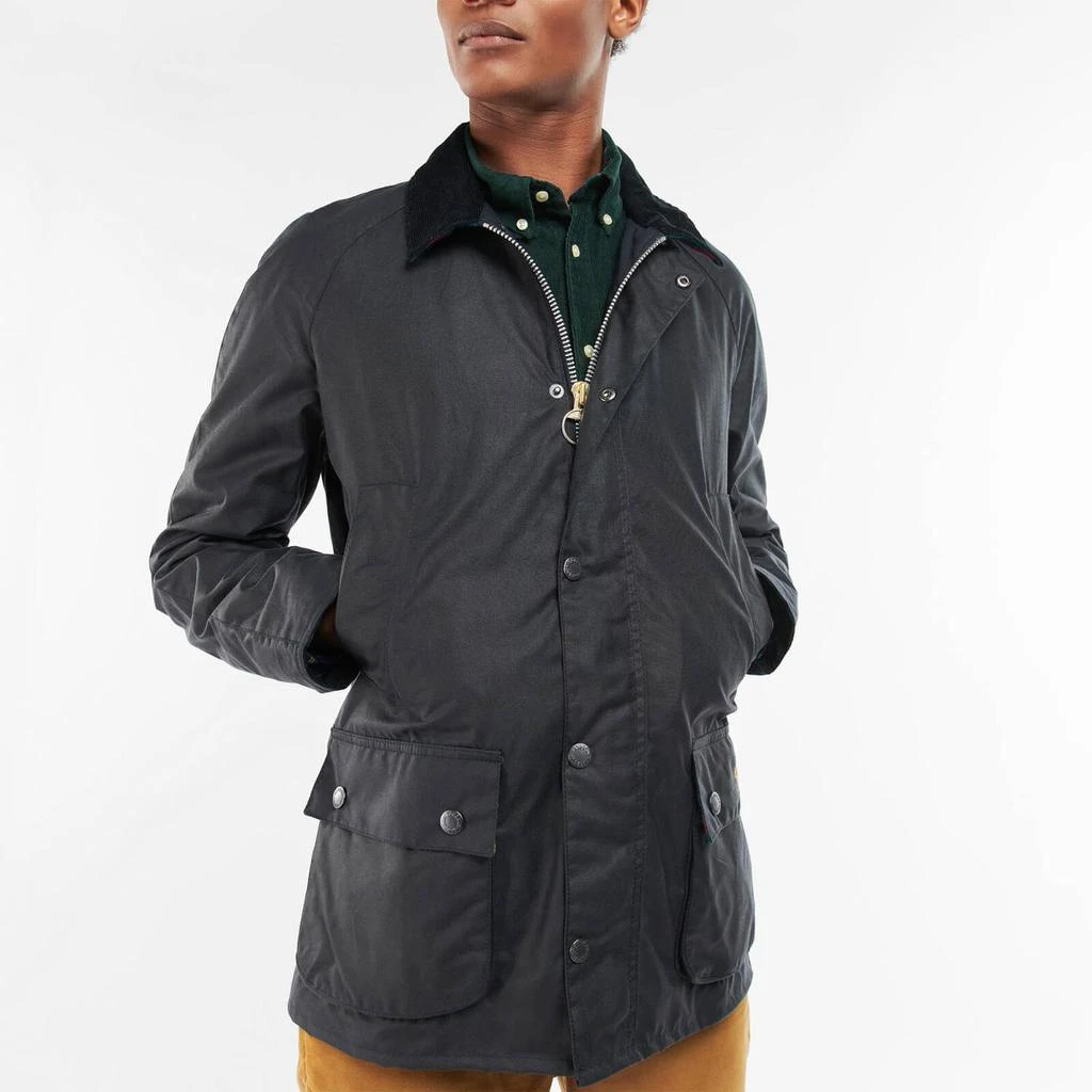 商品The Hut|Barbour Crested Ashby Wax Cotton Jacket,价格¥1183,第1张图片