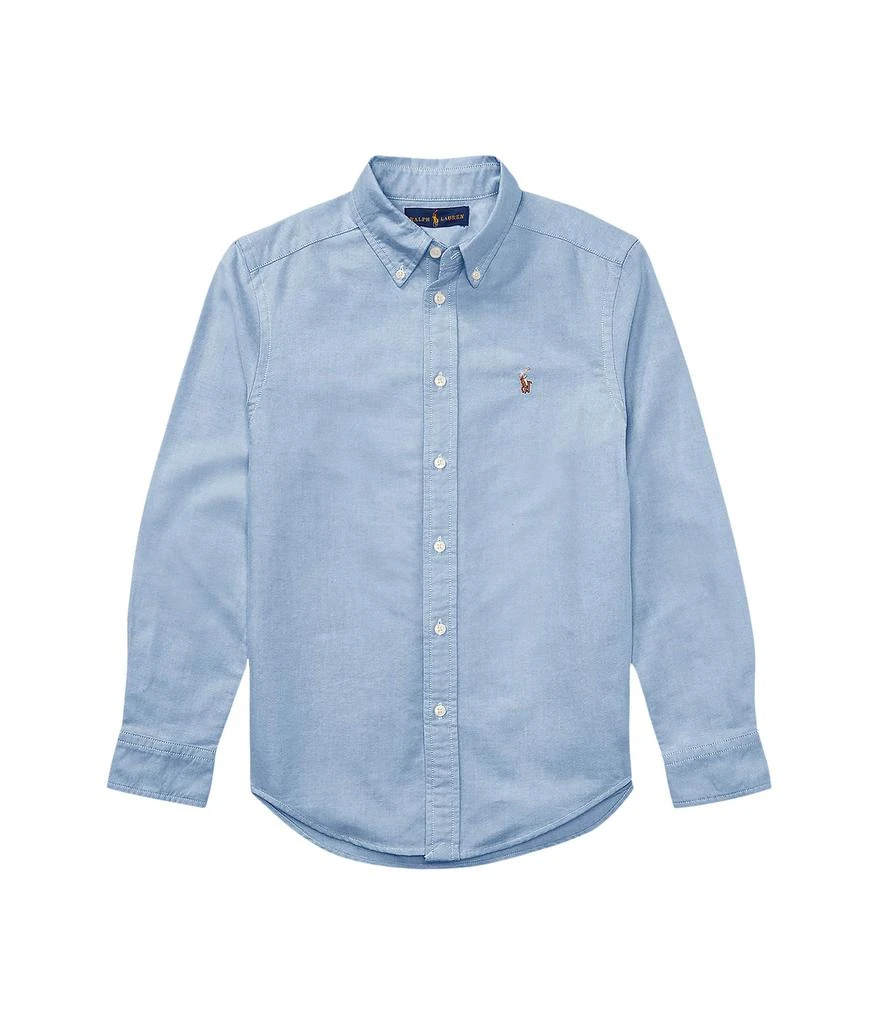 商品Ralph Lauren|Cotton Oxford Sport Shirt (Big Kids),价格¥418,第1张图片