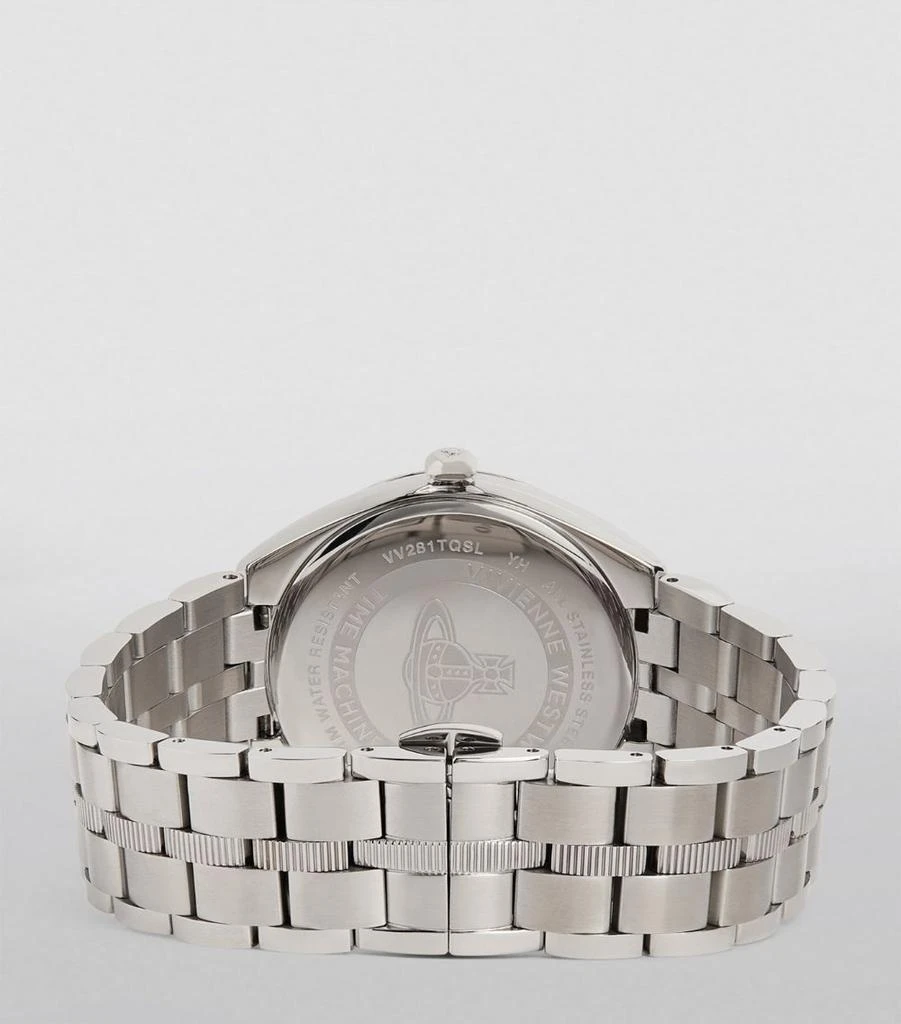 商品Vivienne Westwood|Stainless Steel The Mews Quartz Watch (37mm),价格¥2675,第2张图片详细描述