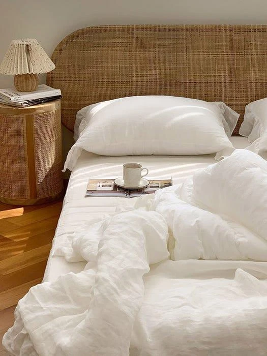 商品SHAREROOM|Linen Frill Bedding 4 Colors,价格¥2462,第5张图片详细描述