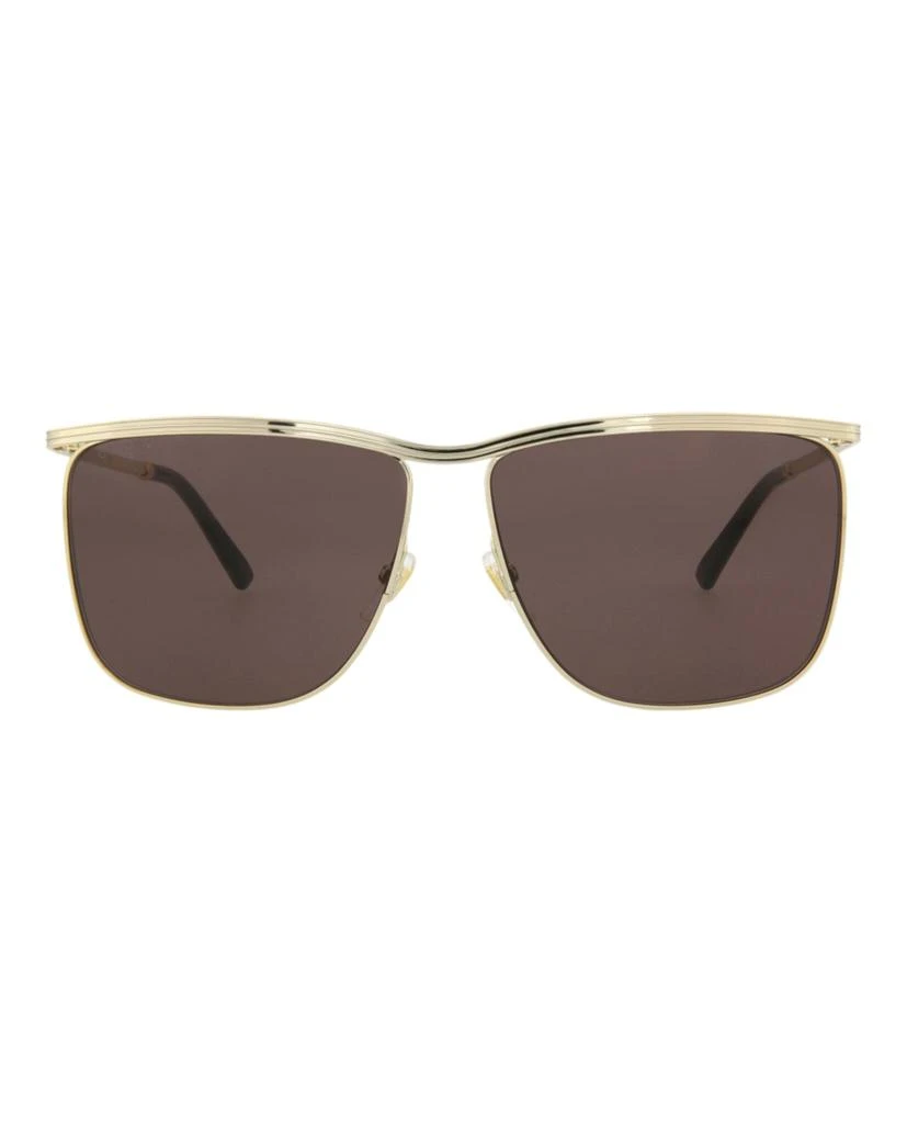商品Gucci|Square-Metal Frame Sunglasses,价格¥1170,第1张图片