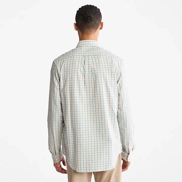 商品Timberland|Seersucker Gingham Shirt for Men in Pink,价格¥347,第2张图片详细描述