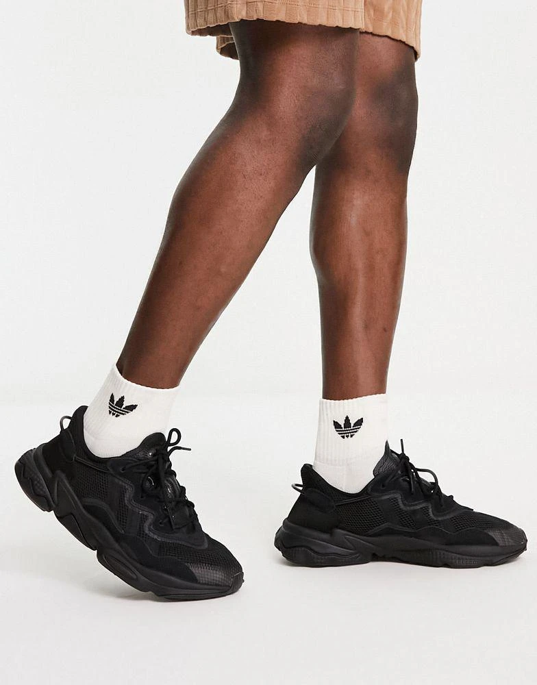 商品Adidas|adidas Originals Ozweego trainers in triple black,价格¥934,第2张图片详细描述