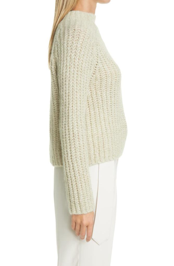 Marled Shaker Stitch Raglan Sleeve Sweater商品第3张图片规格展示