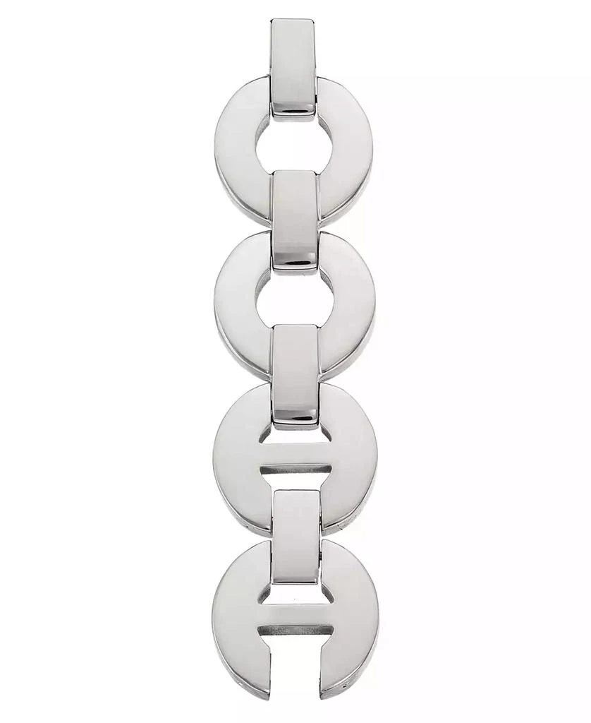 商品Anne Klein|Women's Silver-Tone Alloy Metal Round Link Bracelet designed for Apple Watch® 42mm (Series 1-3 only) & 44/45/46/49mm (Ultra & Ultra 2),价格¥447,第2张图片详细描述