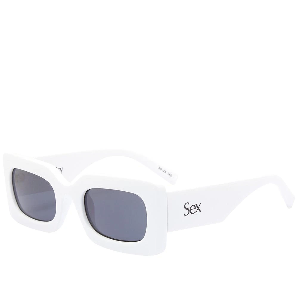 商品More Joy|More Joy x Le Specs Sex Rectangular Sunglasses,价格¥318,第1张图片
