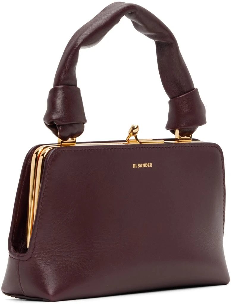商品Jil Sander|Burgundy Mini Goji Bag,价格¥6115,第2张图片详细描述