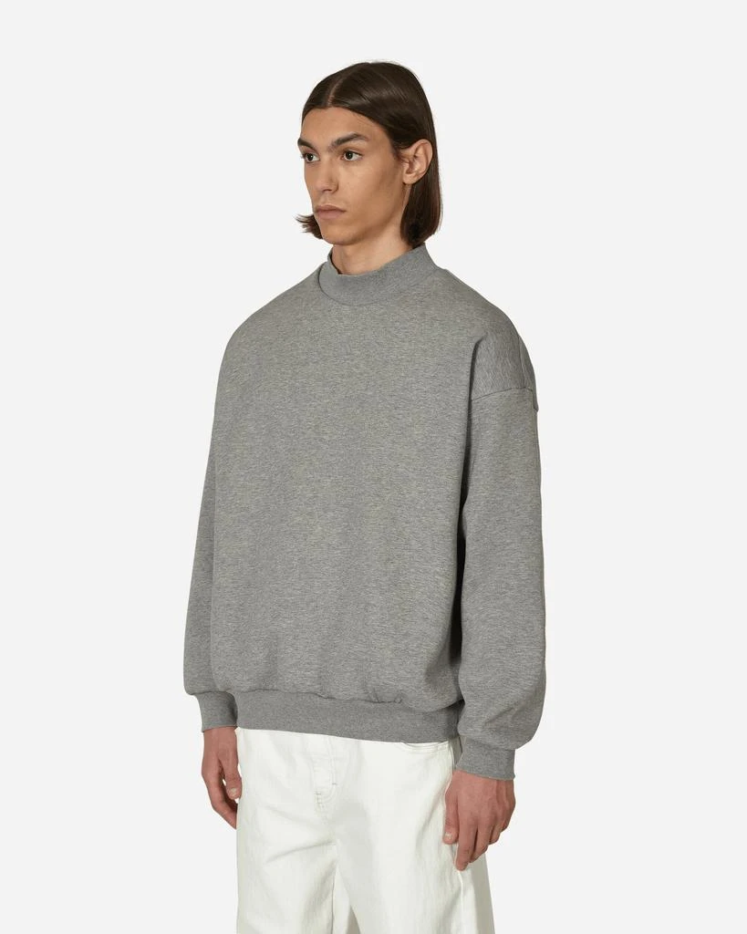 商品Adidas|Basketball Heather Crewneck Sweatshirt Grey,价格¥355,第2张图片详细描述