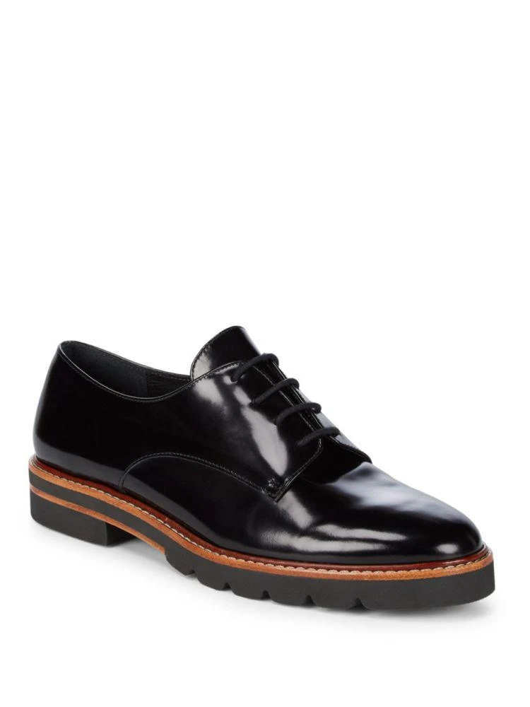 Metro Metallic Leather Oxfords 商品