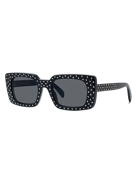 51MM Rectangular Sunglasses商品第2张图片规格展示