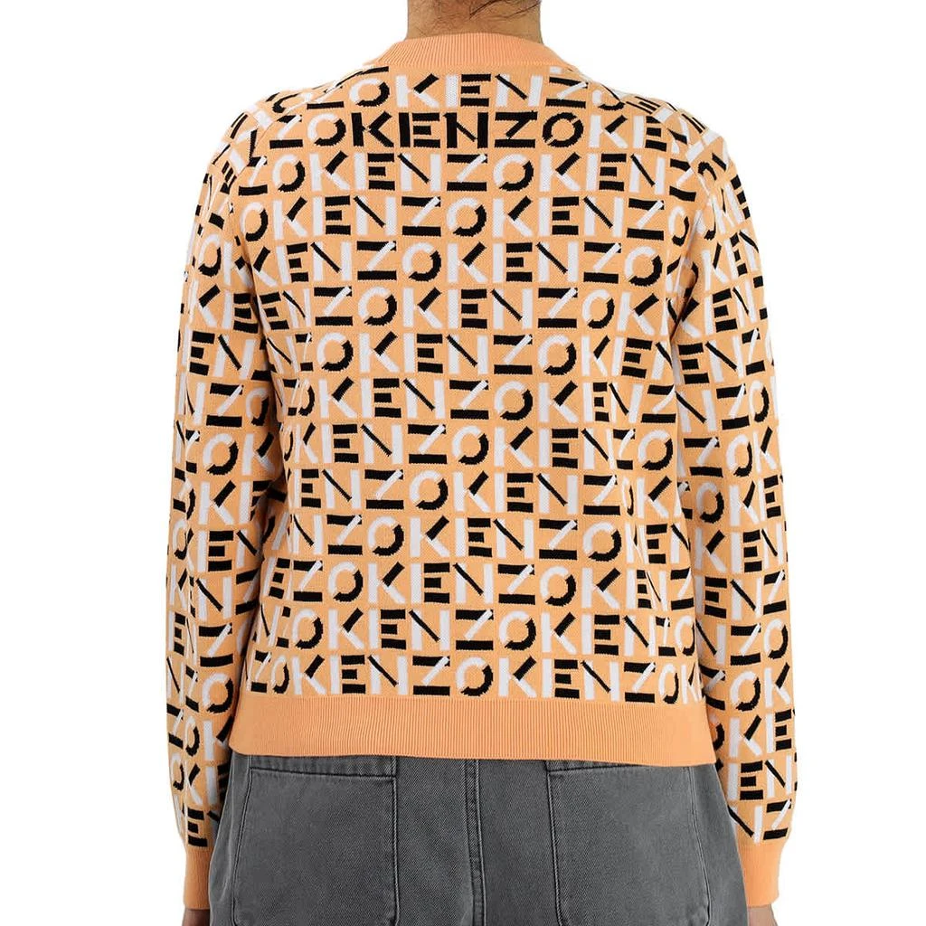 商品Kenzo|Kenzo Ladies Apricot Monogram Intarsia Logo Sweater, Size X-Large,价格¥602,第2张图片详细描述