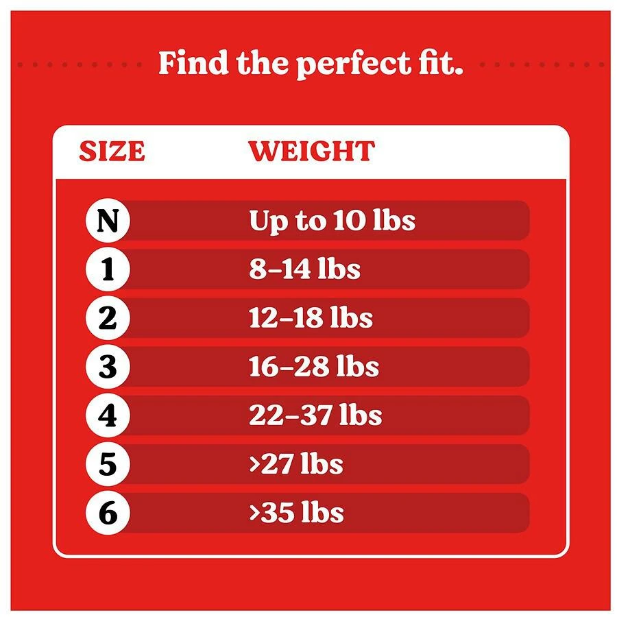 商品Huggies|Snug & Dry Baby Diapers Size 6,价格¥216,第4张图片详细描述