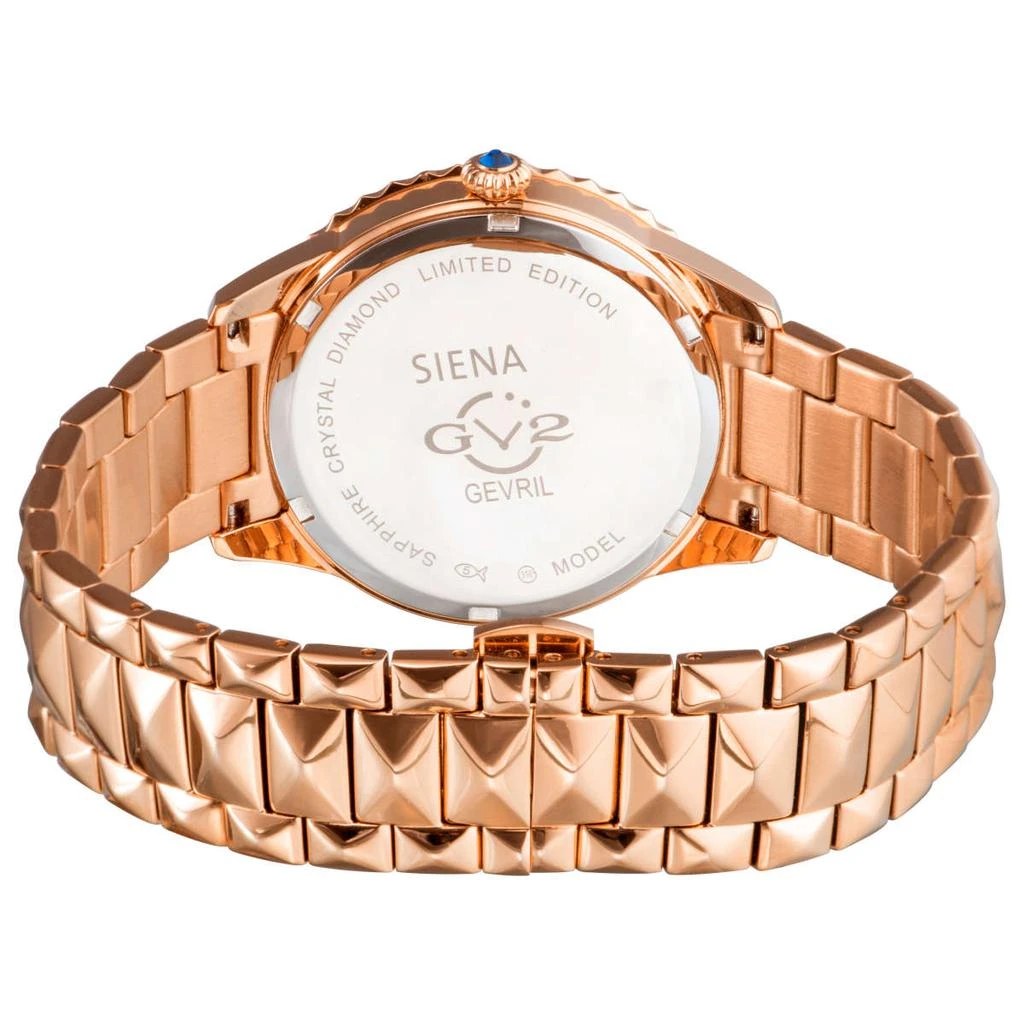 商品Gevril|GV2 by Gevril Siena Diamond Women's Watch,价格¥4458,第2张图片详细描述