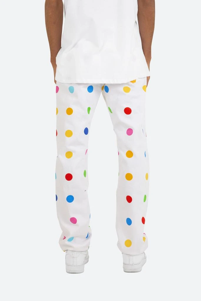 V290 Dot Baggy Denim - White 商品
