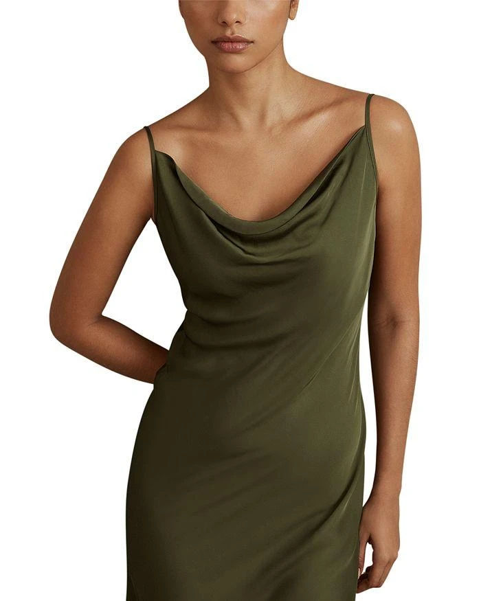 商品REISS|Isabel Draped Neck Slip Dress,价格¥1570,第2张图片详细描述