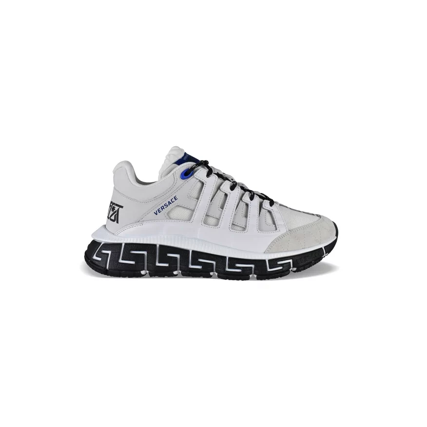 商品Versace|【特惠7.3折】【预售】 男士 休闲运动鞋 Sneakers Trigreca 7533  1A04984 2WF50 ,价格¥6049,第1张图片