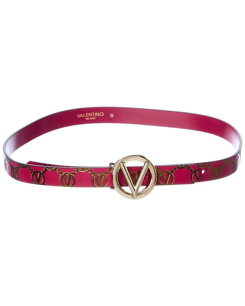 商品Mario Valentino|Valentino by Mario Valentino Baby Monogram Leather Belt,价格¥1101,第1张图片