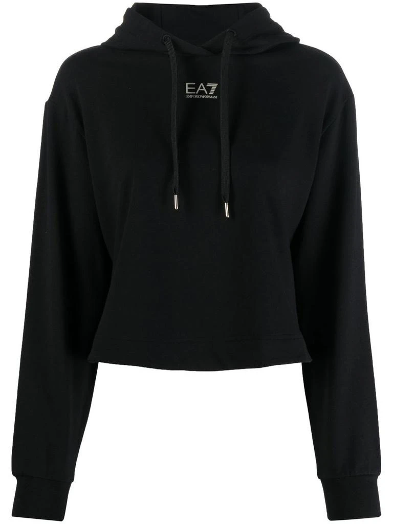 商品EA7|EA7 - Logo Cotton Hoodie,价格¥840,第1张图片