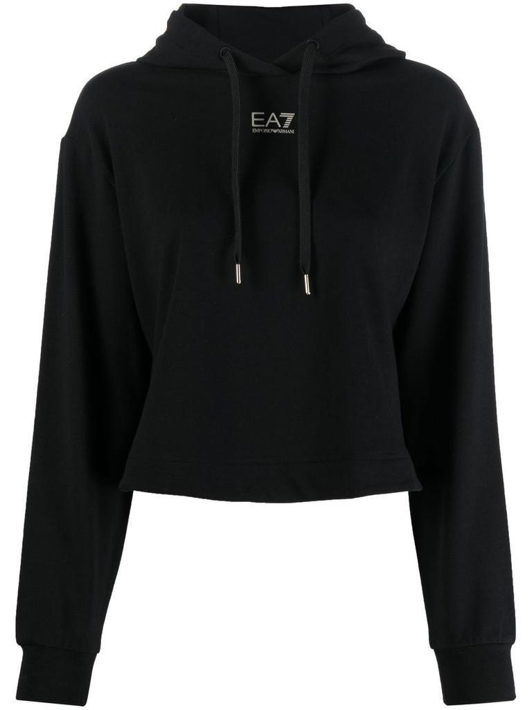 商品EA7|EA7 - Logo Cotton Hoodie,价格¥775,第1张图片