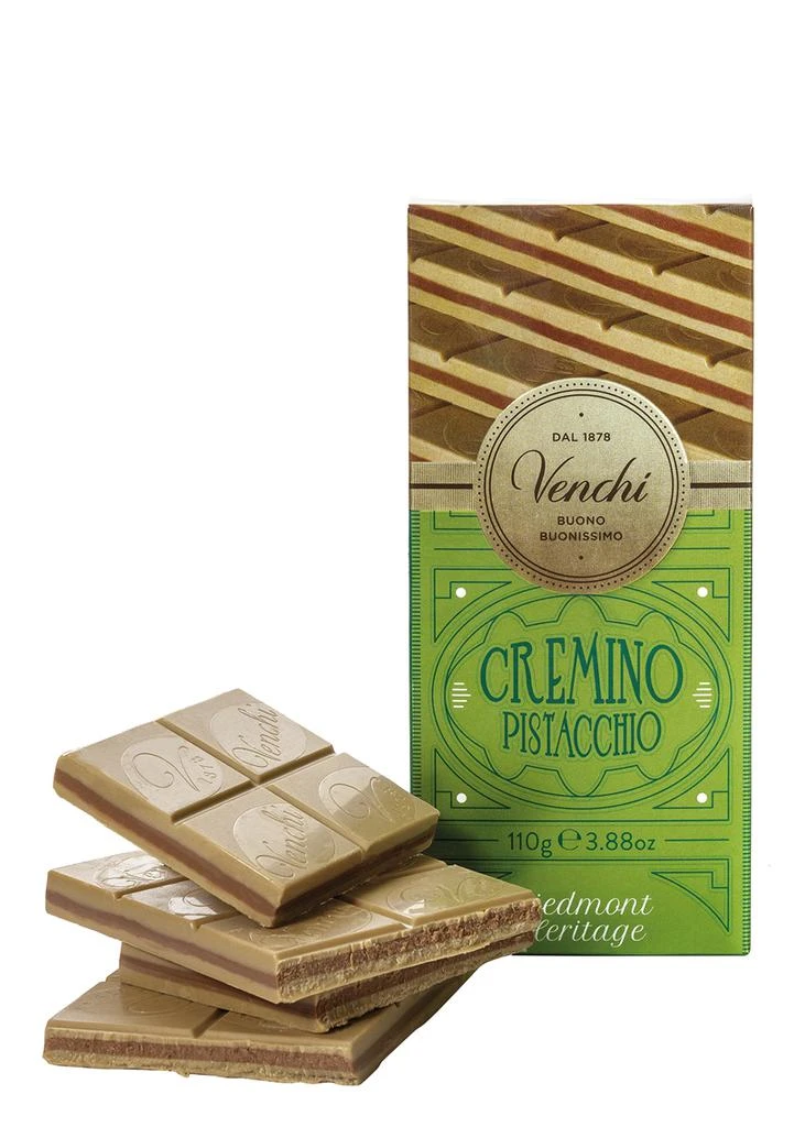 商品Venchi|Cremino Pistachio Chocolate Bar 110g,价格¥68,第1张图片