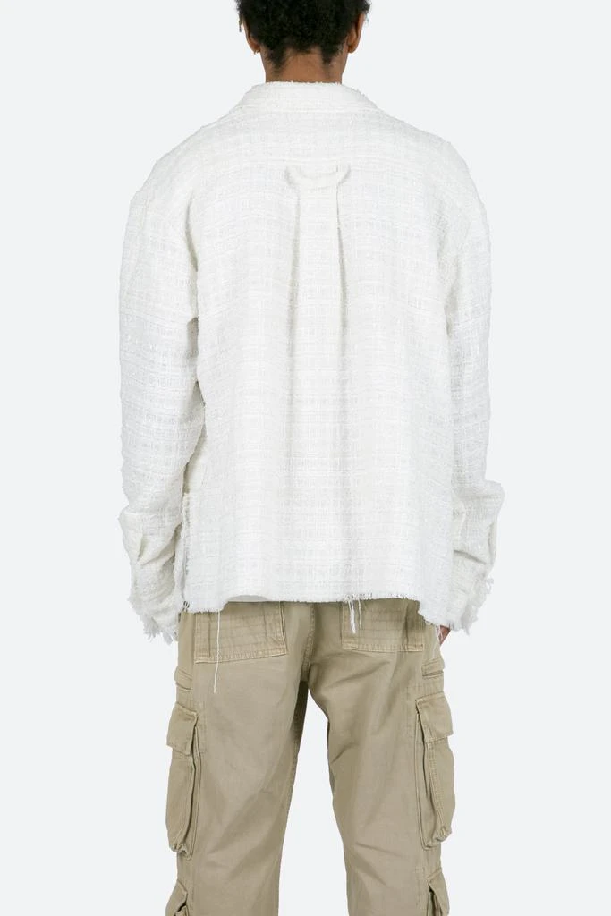 Heavyweight Raw Edge Flannel - White 商品