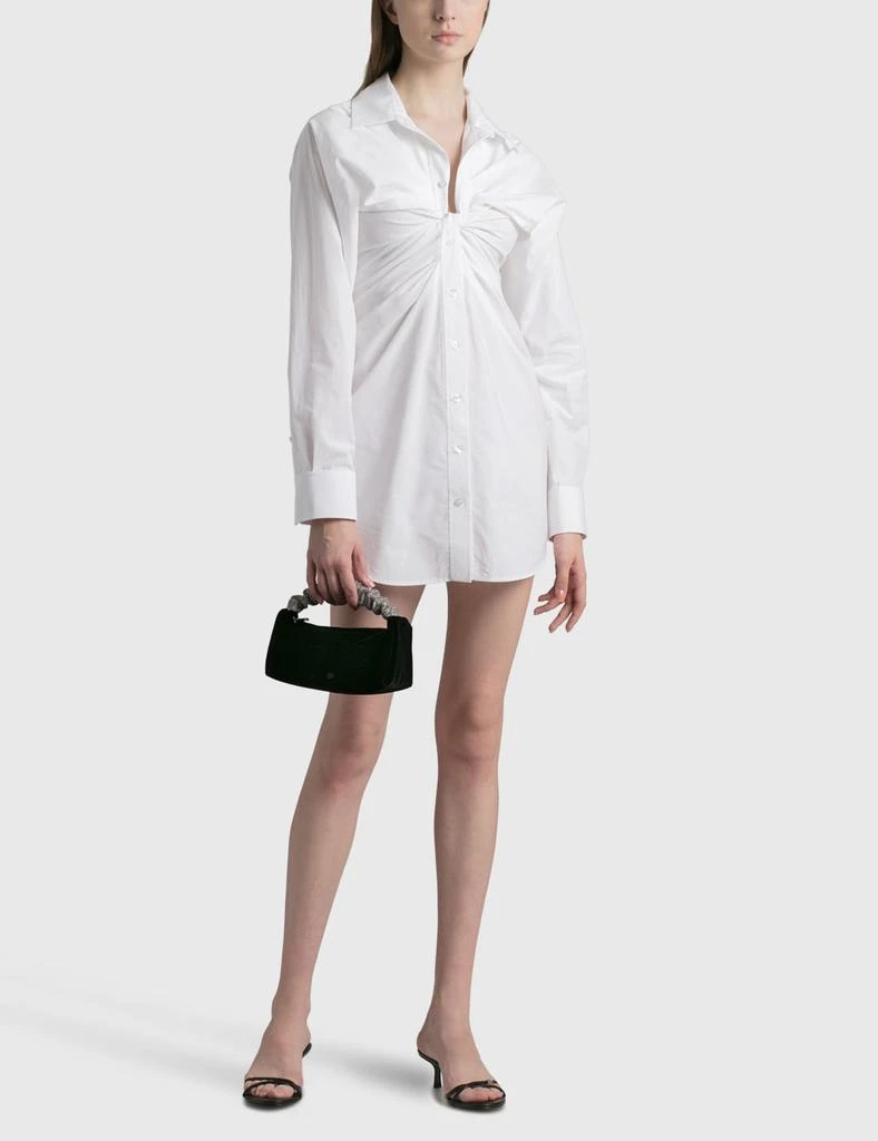 商品Alexander Wang|TWIST FRONT SHIRT DRESS,价格¥1467,第4张图片详细描述