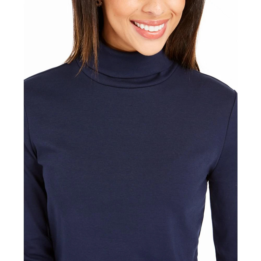 商品Charter Club|Women's Pima Turtleneck Top, Created for Macy's,价格¥115,第3张图片详细描述