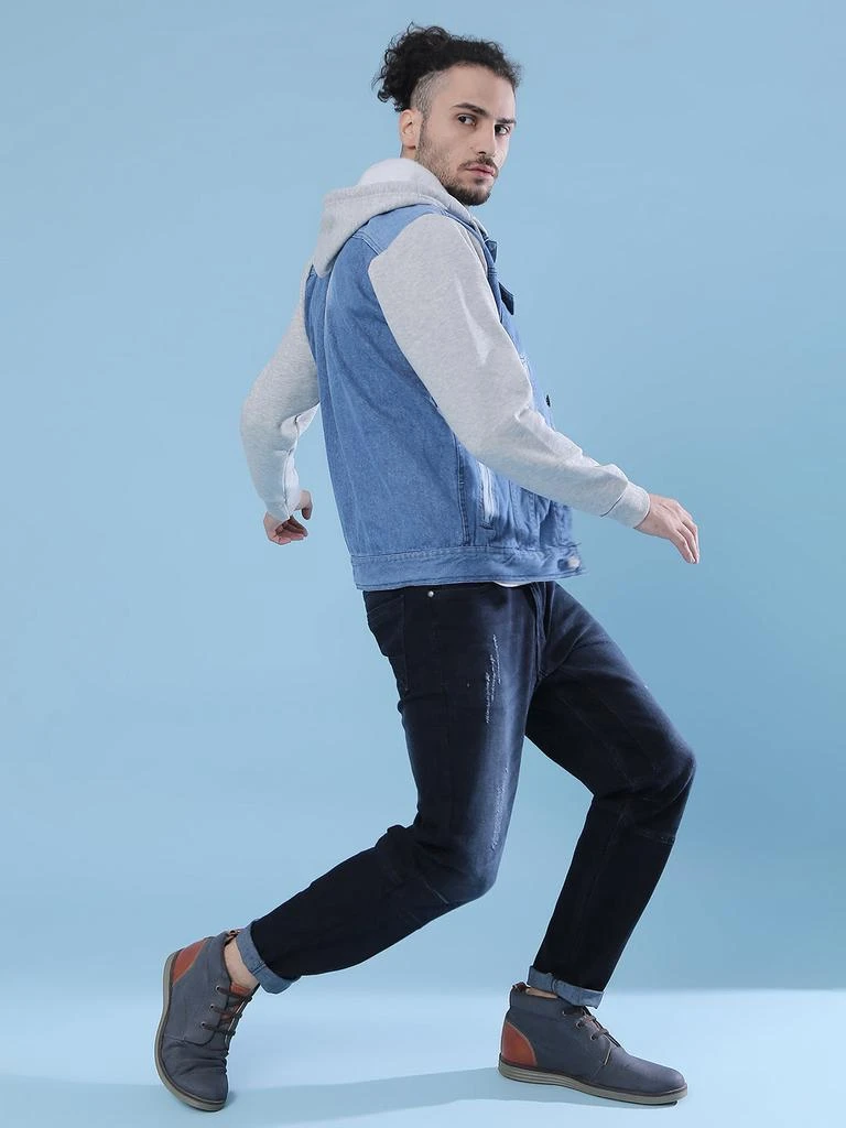 商品Campus Sutra|Men Stylish Casual Denim Jacket,价格¥824,第5张图片详细描述