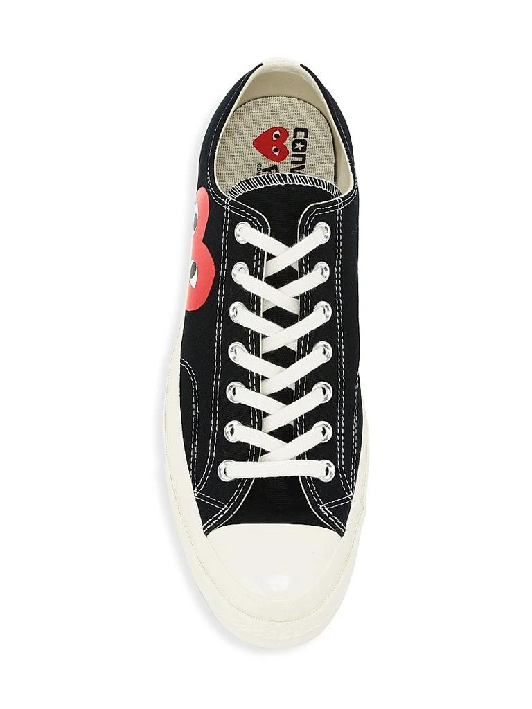 商品Comme des Garcons|CdG PLAY x Converse Men's Chuck Taylor All Star One Heart Low-Top Sneakers,价格¥1123,第5张图片详细描述