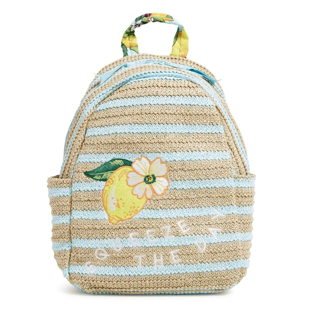 商品Vera Bradley|Vera Bradley Straw Compact Backpack,价格¥434,第1张图片