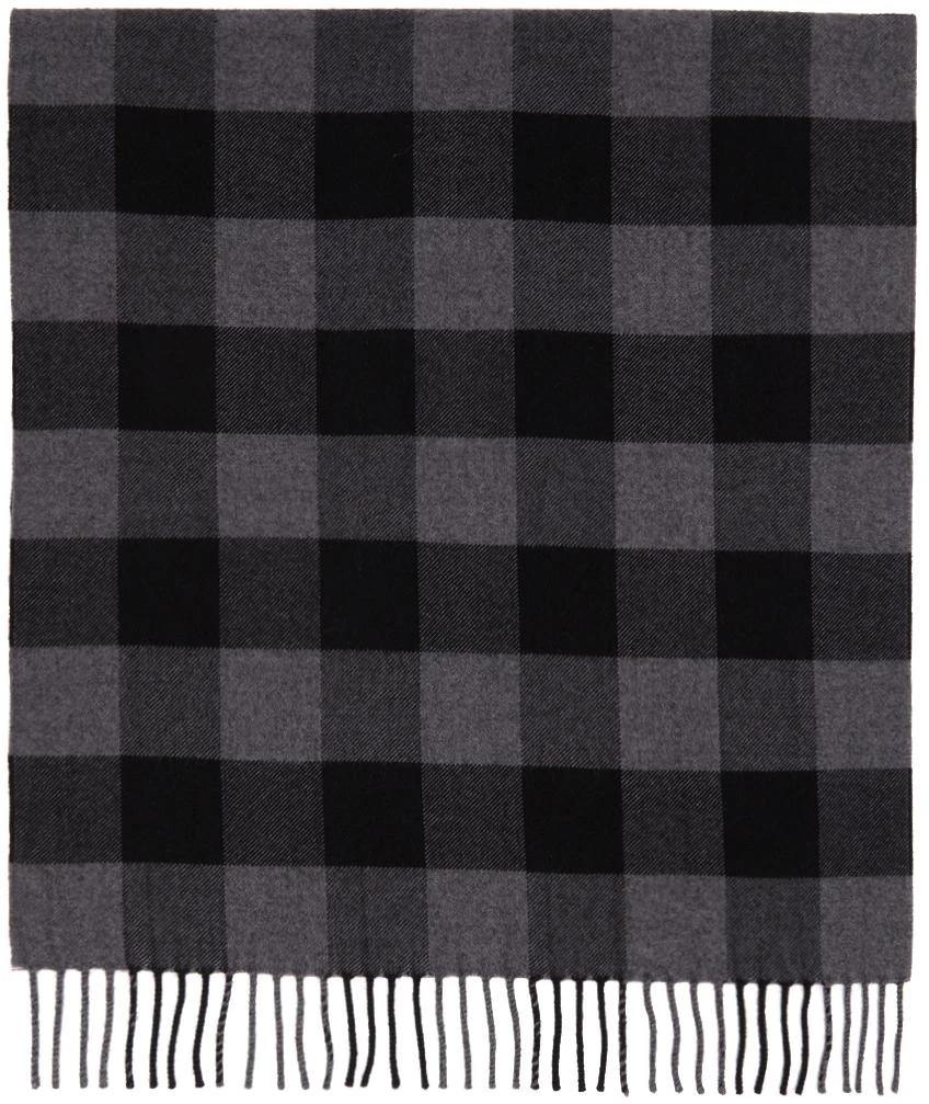 商品Hugo Boss|Black Check Scarf,价格¥1140,第1张图片