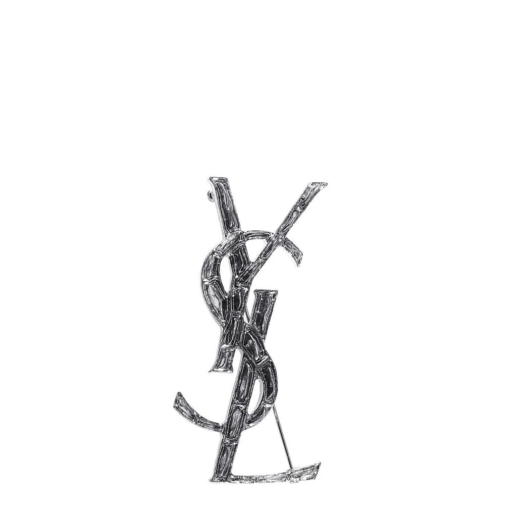 商品Yves Saint Laurent|Saint Laurent Monogram Brooch,价格¥4032,第1张图片