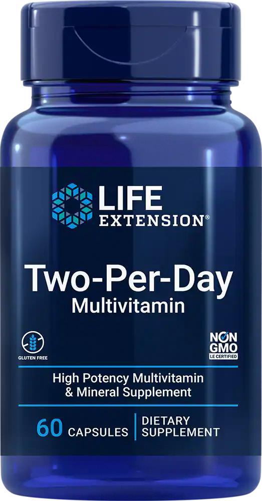 商品Life Extension|Life Extension Two-Per-Day Multivitamin, 60 Multivitamin,价格¥80,第1张图片