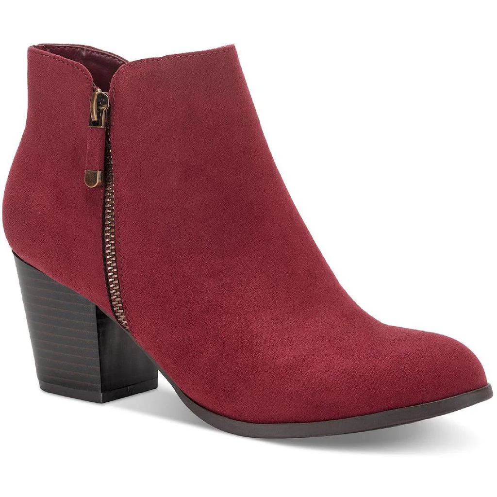 Style & Co. Womens Masrinaa Block Heel Booties 商品