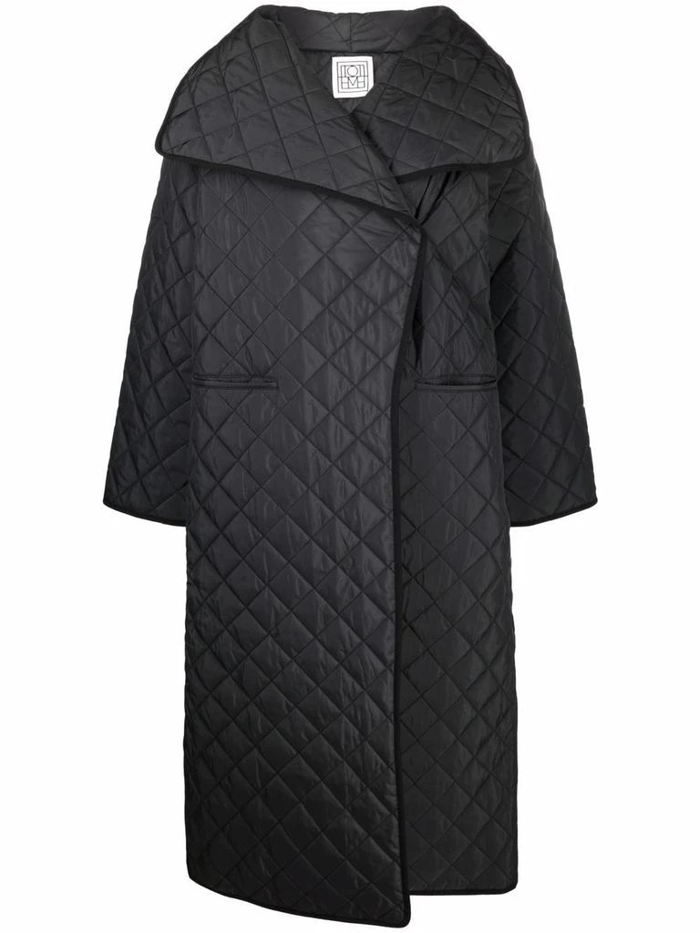 TOTEME WOMEN SIGNATURE QUILTED LONG COAT 商品