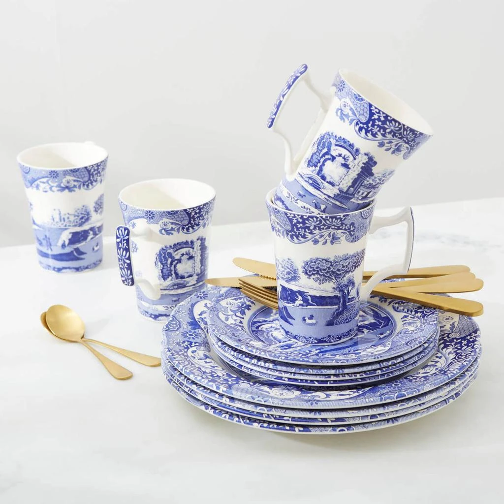 Spode Blue Italian 12 Piece Tableware Set 商品